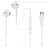 Casti fara fir JBL Earphones  JBL T305C, White