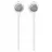 Casti fara fir JBL Earphones  JBL T305C, White