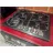 Plita incorporabila cu gaz KAISER KG 6325 Em Sil Turbo, Black