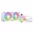 AIO Liquid cooling be quiet! Light Loop 240mm WHITE, (15.4-34.9dB, 2x120mm ARGB fans, PWM, 2100RPM, ARGB Block, ARGB-PWM-Hub, 1200g.)