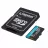 Card de memorie KINGSTON 128GB microSD Class10 A2 UHS-I U3 (V30) Kingston Canvas Go Plus Gen 4 + SD Adapter, Ultimate, up to 200Mb/s, Ideal for Android mobile devices, action cams, drones and 4K video production