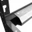 Стеллаж Nex Raft metalic de depozitare Nex Titan 1680x1200x500 mm, 2 niveluri,1 poliță din PAL, Antracit
