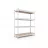 Raft Nex Raft metalic de depozitare Nex Titan 1800x1200x600 mm, 4 rafturi MDF, galvanizat