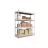 Стеллаж Nex Raft metalic de depozitare Nex Titan 1800x1400x600 mm, 4 rafturi MDF, galvanizat