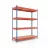 Стеллаж Nex Raft metalic de depozitare Nex Titan 1800x1600x500 mm, 4 rafturi MDF, Blue/Orange
