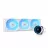 AIO Liquid cooling CHIEFTEC Iceberg 360 A-RGB White, Intel 1851/1700/1200/115X AMD AM5, AM4, Pump: 1800–2700rpm, 3x120mm A-RGB Fan 500–2200rpm, Airflow 64.72 cfm, Fluid Dynamic Bearing, CLC-360-RGB-W