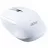 Мышь ACER M501/AMR800, 1600 dpi, 3 кнопки, 55 г, бесшумный, 2 батарейки AAA, 2,4 ГГц, белый, тип подключения: беспроводной, источник питания: батарея, USB-приемник, тип сенсорного датчика: оптический, максимальное разрешение отслеживания: 1600 dpi