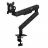 Держатель для монитора AOC Arm for 1 monitors 17”-34” -  AOC AM400B Black, Desk Clamp/Grommet, Aluminum structure, Mechanical Gas Spring System, Height adjustment, Max.Load: 2-9kg, Tilt: '-90°~+85°, Swivel:180°, Rotation:360°, Hidden cable management, VESA 75/100