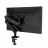 Держатель для монитора AOC Arm for 1 monitors 17”-34” -  AOC AM400B Black, Desk Clamp/Grommet, Aluminum structure, Mechanical Gas Spring System, Height adjustment, Max.Load: 2-9kg, Tilt: '-90°~+85°, Swivel:180°, Rotation:360°, Hidden cable management, VESA 75/100