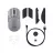 Gaming Mouse HyperX HYPERX Pulsefire Haste 2 Pro Wireless Gaming Mouse, Gray, Ultra-lightweight design, True 4kHz Wireless Polling Rate, 4 DPI presets, Dual wireless connectivity modes: BT + 2.4GHz, HyperX 26K Sensor, Included grip tape for secure, Per-LED RGB lighting,