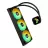 AIO Liquid cooling ASUS TUF GAMING LC III 360 ARGB, 360mm radiator, Socket Intel LGA 1851,1700,1200 & AM5/AM4, 3x TUF Gaming 120mm ARGB PWM fans: 120x120x25mm, 650-2600 RPM, 37.4dBA, 90.78CFM, 3-Phase, Six-sot, Four-pole, Sleeved Rubber Tubing 400mm, PWM-Controlled Pump&Fans, Aura Sync, Black