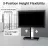 Interactive Display / Monitor Horion Horion Mobile stand HK76G2 for 65'', 75'', 86'' Interactive Displays