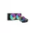 AIO Liquid cooling DEEPCOOL LE240 V2, 240mm radiator, Anti-Leak Technology,  LGA1851/1700/1200/115x & AM5/AM4, up to 250W, 2x120mm  Hydro Bearing ARGB PWM fans, Frosted ARGB pump head, Fans: 500~2100rpm, 