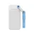 SSD VERBATIM M.2 External SSD 2.0TB Verbatim Pocket Colour Edition USB 3.2 Gen 2, White with 2 Rubber Sleeves (White & Light Blue), USB-C, Sequential Read/Write: up to 1000/1000 MB/s, Keyring and Cable Holder, Portable, Compact, Rugged and Perfect for travel
