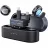 Microfon Boya Microphone Wireless Boya BOYALINK 3-01 (3.5mm / Lighning / Type C - 2 mic), Black