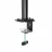 Suport pentru monitor GEMBIRD Arm for 4 monitors 13”-32”  Gembird MA-D4-01, Adjustable desk 4-display mounting arm (rotate, tilt, swivel), up to 10 kg per screen,  VESA 75/100, Cable management, black