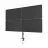 Suport pentru monitor GEMBIRD Arm for 4 monitors 13”-32”  Gembird MA-D4-01, Adjustable desk 4-display mounting arm (rotate, tilt, swivel), up to 10 kg per screen,  VESA 75/100, Cable management, black