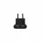 Зарядное устройство VERBATIM USB Charger VERBATIM Fold 'n' Go GaN Charger 65W, Foldable plug design, Dual USB-C® ports with Power Delivery 3.0 support, for laptops, tablets, smartphones, EU plug, Black