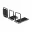 Banda de alergat Kingsmith Kingsmith Walkingpad Treadmill R2, Black