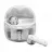 Casti cu fir si microfon JBL True Wireless JBL  Tune Flex 2 Ghost White, TWS Headset