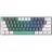Gaming keyboard Machenike Wireless K500-B61W Tri-mode Grey 61 Key Mechanical Brown Switch RGB Keyboard K500-B61W Grey, Conectare: Bluetooth, USB, 2,4 GHz (receptor USB)
