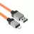 Cablu Baseus Baseus Cable CoolPlay Series USB-A to Lightning 2.4A 12W 1m, Orange