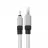 Cablu Baseus Baseus Cable CoolPlay Series USB-A to Lightning 2.4A 12W 1m, White