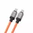 Кабель Baseus Baseus Cable CoolPlay Series Type-C to Type-C 5A 100W 1m, Orange
