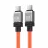 Кабель Baseus Baseus Cable CoolPlay Series Type-C to Type-C 5A 100W 2m, Orange