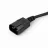 Prelungitor cu protectie GEMBIRD UPS power strip Gembird EG-PSU3-01, 3 Schuko sockets, fused switch, 10 A, C14 plug, 0.6 m cable, black