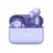 Casti cu fir si microfon Realme Realme Buds T200 Dreamy Purple
