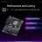 Placa de baza ASUS ASUS ROG STRIX B860-F GAMING WIFI Intel B860, LGA1851, Dual DDR5 9066+ MHz, PCIe 5.0 x16, PCIe 4.0 x16, DP/HDMI/Thunderbolt4 video/USB Type-C video, Intel SATA RAID, M.2 PCIe 5.0 x4, 3xM.2 slots PCIe 4.0 x4, SB 8-Ch., Wi-Fi 7 802.11be&BT5.4, 2.5Gb Et