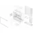 Carcasa fara PSU ASUS Case Micro ATX ASUS Prime AP202 ARGB White no PSU, Curved Tempered Glass Panel,  3 x ARGB Fans 120mm, 2xUSB 3.2 Gen1, USB 3.2 Gen2 Type C, Audio-out&Mic (carcasa/корпус)