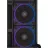 Корпус без БП ASUS Case Micro ATX ASUS Prime AP202 ARGB Black no PSU, Curved Tempered Glass Panel,  3 x ARGB Fans 120mm, 2xUSB 3.2 Gen1, USB 3.2 Gen2 Type C, Audio-out&Mic (carcasa/корпус)