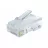 Модуль RJ45 GEMBIRD RJ45 Modular Plug LC-8P8C-002/100, Modular plug 8P8C for solid CAT6 LAN cable, 30u” gold plated, 100 pcs/bag