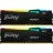 Модуль памяти KINGSTON 32GB DDR5-6800MHz FURY Beast RGB (Kit of 2x16GB) (KF568C34BBEAK2-32), CL34-45-45, 1.4V, AMD EXPO 1.0/Intel XMP 3.0, Black
