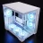 Carcasa fara PSU CHIEFTEC Case ATX Miditower Chieftec Gaming VISIO GM-30W-TG-OP White no PSU, 1xUSB 3.2 Gen2 Type C, 2xUSB 3.0, Audio-out&Mic In, 6x120mm A-RGB fans pre-installed, A-RGB Control HUB, Front & Side panel tempered glass, (carcasa/корпус)