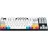 Gaming keyboard Varmilo Mechanical APT87 CMYK, C-TK Red, WL/USB-A, White Led, Numărul de taste: 87, Conectarea: Cu fir/Fără fir, Iluminarea de fundal: White LED