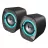 Boxa EDIFIER Edifier Gaming G1000 II Black, RMS 2x2W, 2.5” Full-Range Driver with 16-Core Magnetic Circuit, 9 RGB  light effects, Bluetooth 5.4 / AUX / USB-A / USB-C
