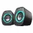 Boxa EDIFIER Edifier Gaming G1000 II Black, RMS 2x2W, 2.5” Full-Range Driver with 16-Core Magnetic Circuit, 9 RGB  light effects, Bluetooth 5.4 / AUX / USB-A / USB-C
