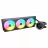 Cooler universal Cougar AIO Liquid Cooling Cougar "Poseidon Vistek ARGB 360" (≤38 dB(A), 78.2 CFM,2x120mm,ARGB,2240g) Black
