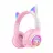 Casti fara fir Musen Musen Wireless Kids Headphones on ear AKZ-Z66 (Princess), Pink