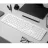Keyboard Keychron B6 Pro Ultra-Slim Wireless Keyboard Russian Layout (B6P-K8-RU), Ivory White, Full size layout, 2.4 GHz & Bluetooth Connection, USB Type-C (tastatura/клавиатура)