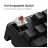 Keyboard Keychron C3 Pro 8K QMK Wired Mechanical Keyboard (C3PX-H1), Black, 80% TKL layout, RGB Backlight, 8000 Hz polling rate, PBT Cherry Shine-through, Keychron Super Switch Mechanical Red Switch, Hot-Swap, USB Type-C, gamer (tastatura/клавиатура)