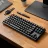 Keyboard Keychron C3 Pro 8K QMK Wired Mechanical Keyboard (C3PX-H1), Black, 80% TKL layout, RGB Backlight, 8000 Hz polling rate, PBT Cherry Shine-through, Keychron Super Switch Mechanical Red Switch, Hot-Swap, USB Type-C, gamer (tastatura/клавиатура)