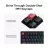 Keyboard Keychron C3 Pro 8K QMK Wired Mechanical Keyboard (C3PX-H1), Black, 80% TKL layout, RGB Backlight, 8000 Hz polling rate, PBT Cherry Shine-through, Keychron Super Switch Mechanical Red Switch, Hot-Swap, USB Type-C, gamer (tastatura/клавиатура)