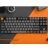 Клавиатура Keychron K1 Version6 QMK (K1X-H1), ультратонкая, 80% раскладка TKL, RGB-подсветка, прозрачные колпачки клавиш, низкопрофильные механические переключатели Keychron красного цвета, горячая замена, Bluetooth, USB Type-C, геймерская.