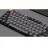 Клавиатура Keychron K1 Version6 QMK (K1X-H1), ультратонкая, 80% раскладка TKL, RGB-подсветка, прозрачные колпачки клавиш, низкопрофильные механические переключатели Keychron красного цвета, горячая замена, Bluetooth, USB Type-C, геймерская.