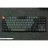 Клавиатура Keychron K1 Version6 QMK (K1X-H1), ультратонкая, 80% раскладка TKL, RGB-подсветка, прозрачные колпачки клавиш, низкопрофильные механические переключатели Keychron красного цвета, горячая замена, Bluetooth, USB Type-C, геймерская.