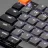 Клавиатура Keychron K1 Version6 QMK (K1X-H1), ультратонкая, 80% раскладка TKL, RGB-подсветка, прозрачные колпачки клавиш, низкопрофильные механические переключатели Keychron красного цвета, горячая замена, Bluetooth, USB Type-C, геймерская.